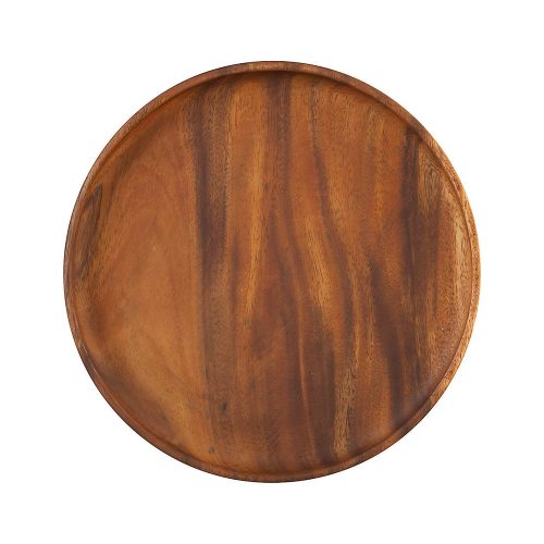 Albizia Wooden Round Platter 30cm UT003