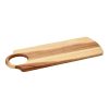 acacia wood cutting board with handle 40x15x1 8cm ut013 1