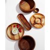 Albizia Wooden Oval Platter 42x14cm UT004 4 albizia wooden oval platter 42x14cm ut004 2