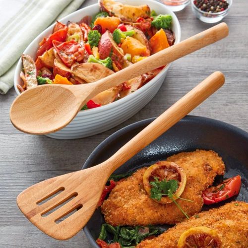 Alternative view of Bamboo Kitchen Utensil Set UT019