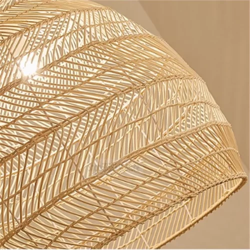 Alternative view of Rattan Lampshade UT093