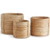 Rattan Basket UT133 3 rattan baskets ut132