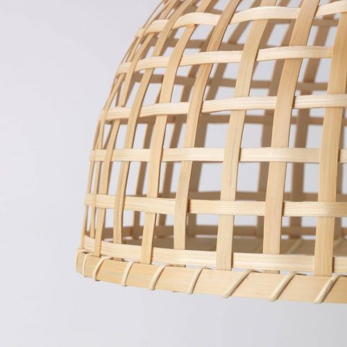 Alternative view of Bamboo Lampshade UT314