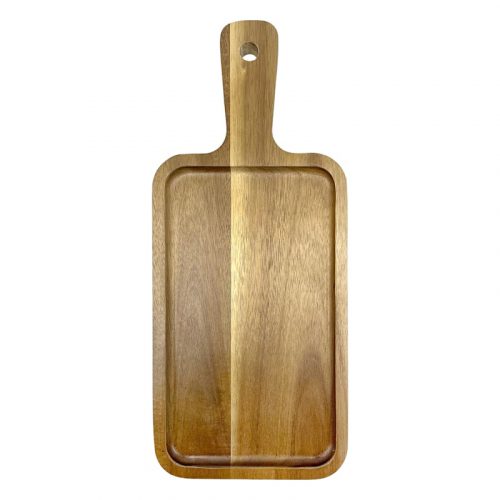 Acacia Wood Cutting Board With Handle UT485
