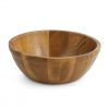 Acacia Wood Salad Bowl Set 3 UT366 5 acacia wood salad bowl set 3 ut366 2