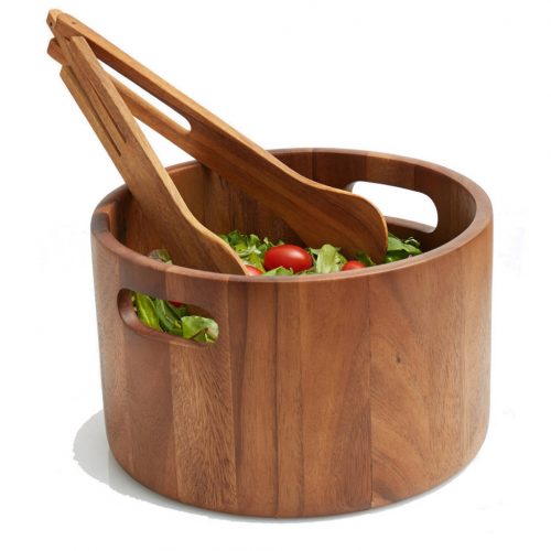 Acacia Wood Serving Bowl UT363