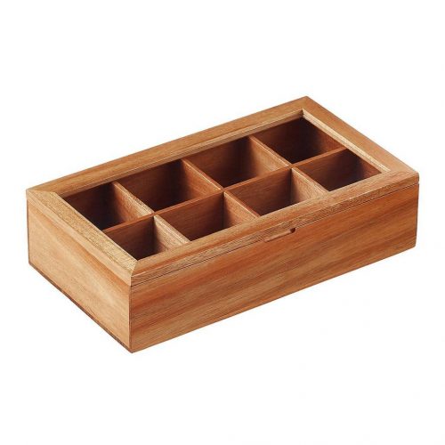 Alternative view of Acacia Wooden Tea Box UT400