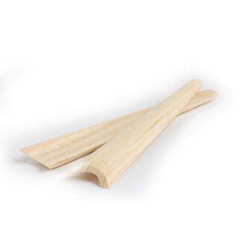 Bamboo Salad Servers Natural 30cm