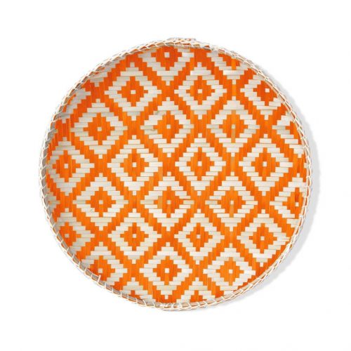 Bamboo Woven Round Basket UT418