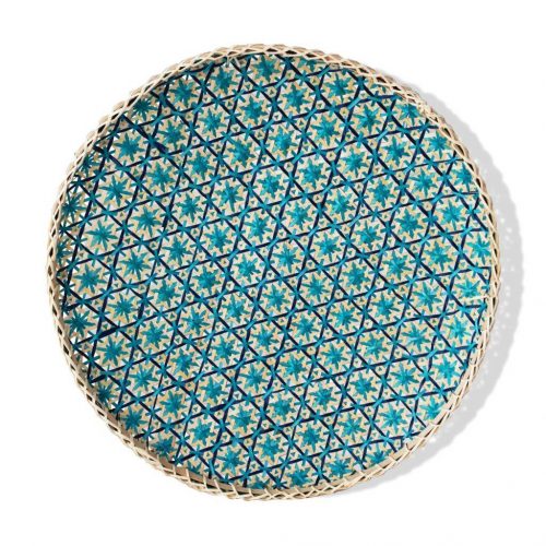 Bamboo Woven Round Basket UT420