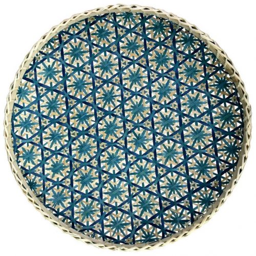 Bamboo Woven Round Basket UT423