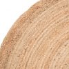 Oval Natural Jute Rug 120x180cm UT472 5 oval natural jute rug 90x150cm ut471 3