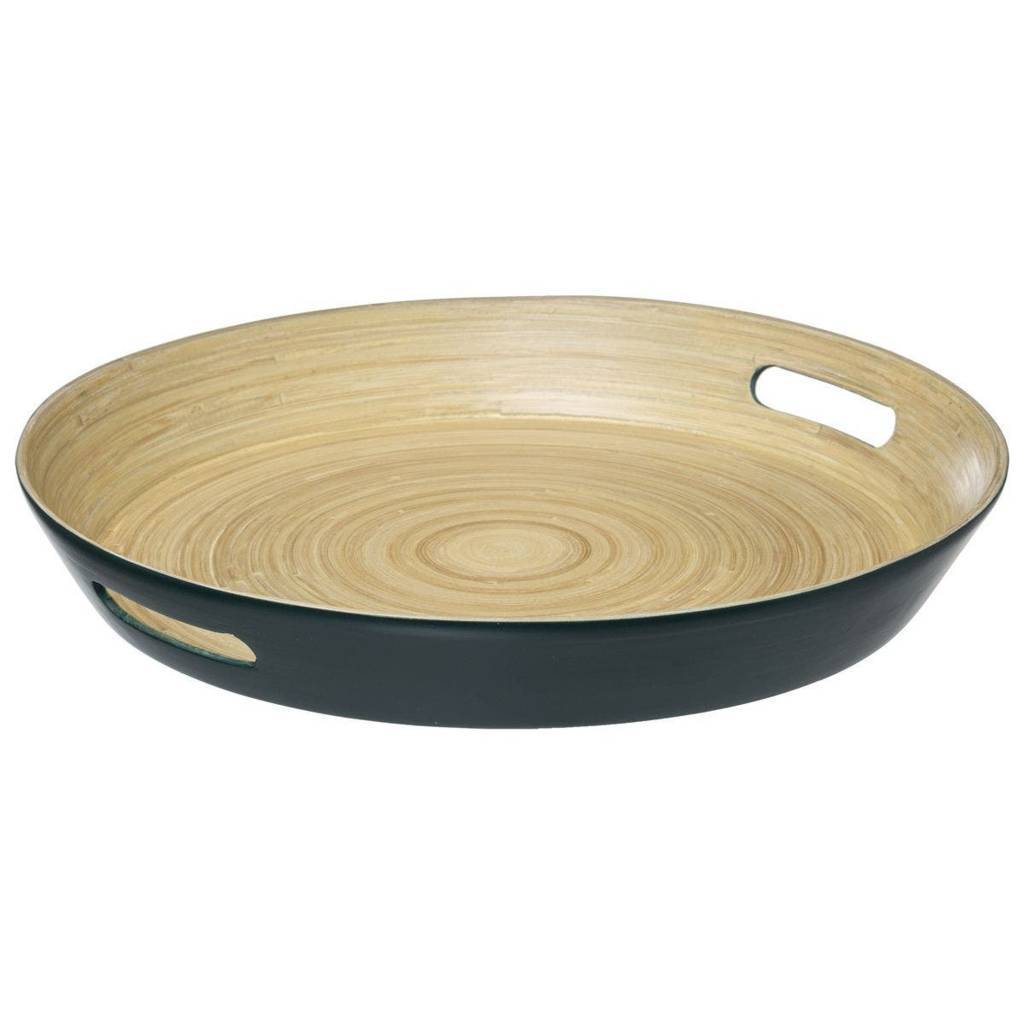 Spun Bamboo Serving Tray UT387 1 Spun Bamboo Serving Tray UT387