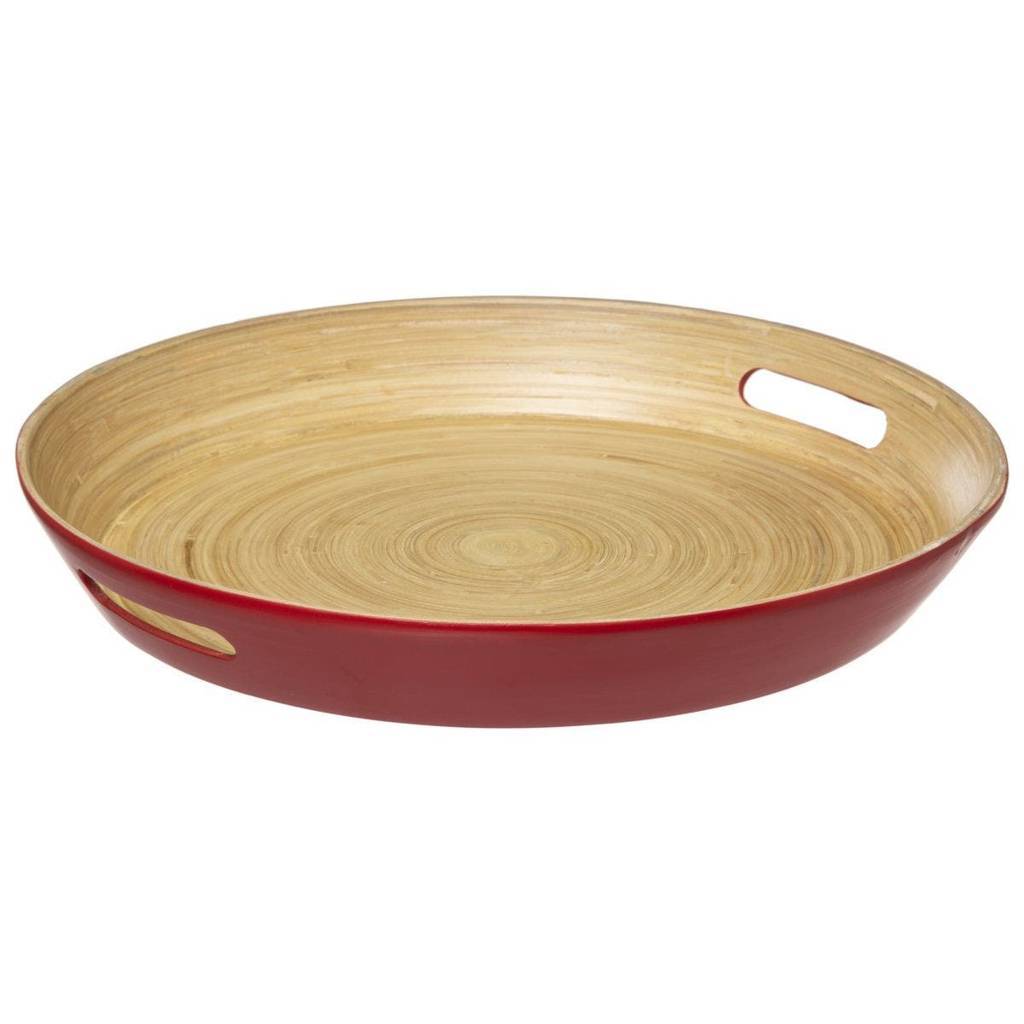 Spun Bamboo Serving Tray UT390 1 Spun Bamboo Serving Tray UT390