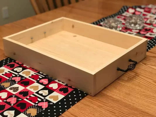 DIY wooden trays