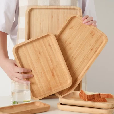 wooden trays bulk