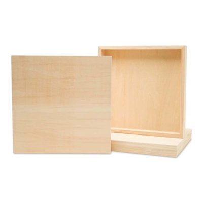 blank wooden trays