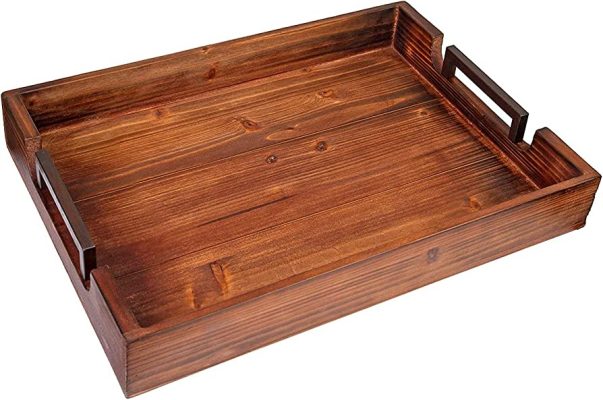 wooden trays Amazon