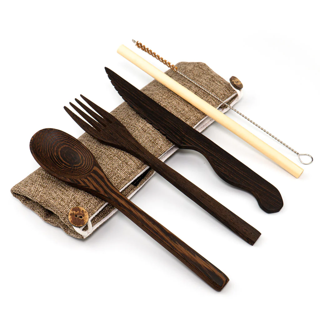The Dual Benefits of Reusable Wooden Cutlery for Businesses 1 Reusable Wooden Cutlery