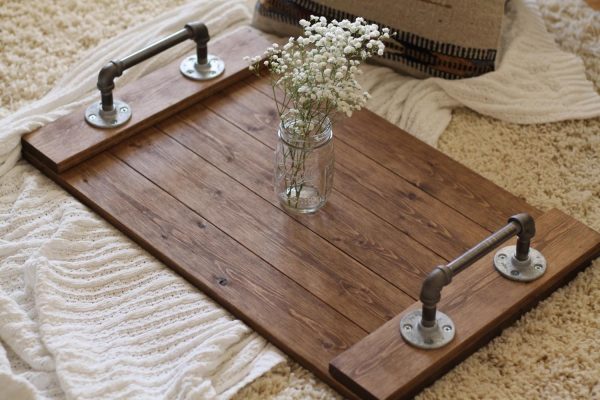 large wooden trays for ottomans