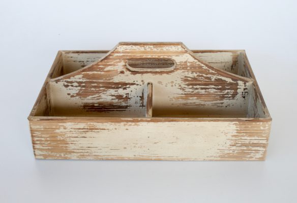 wooden cutlery box
