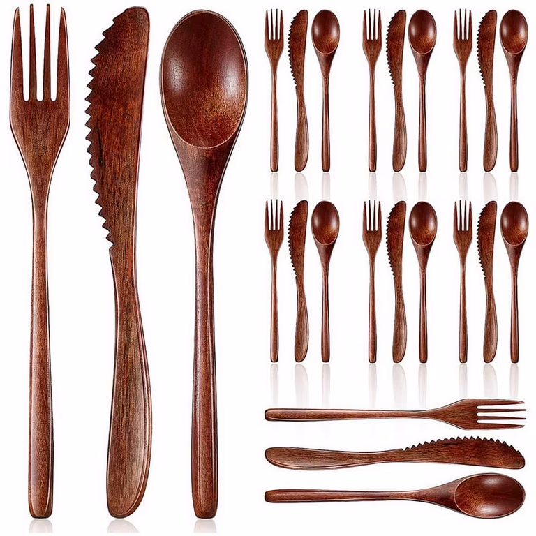 Wooden Cutlery Reusable: A Sustainable Trend Shaping the Future 3 wooden cutlery reusable