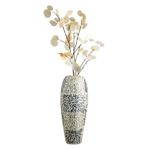 Alternative view of Mother of Pearl Vase UT581